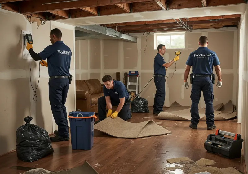 Flood DamageMaterial Assessment and Debris Removal process in Russell, PA