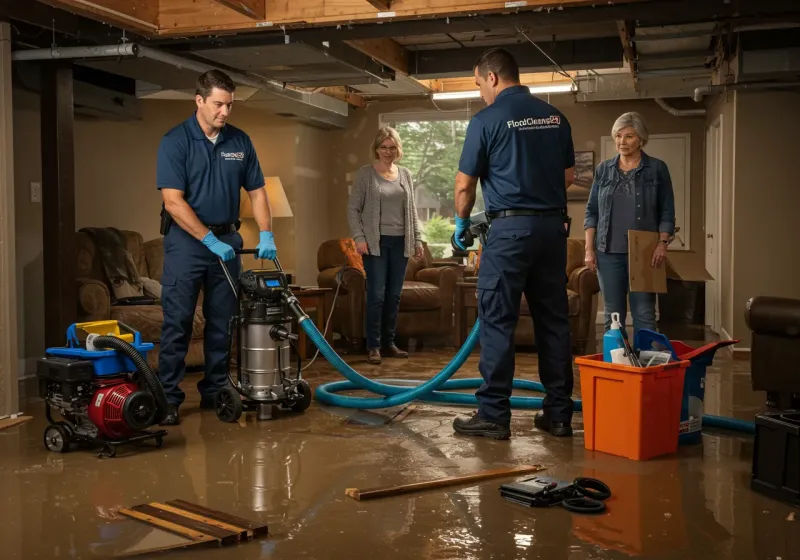 Basement Water Extraction and Removal Techniques process in Russell, PA